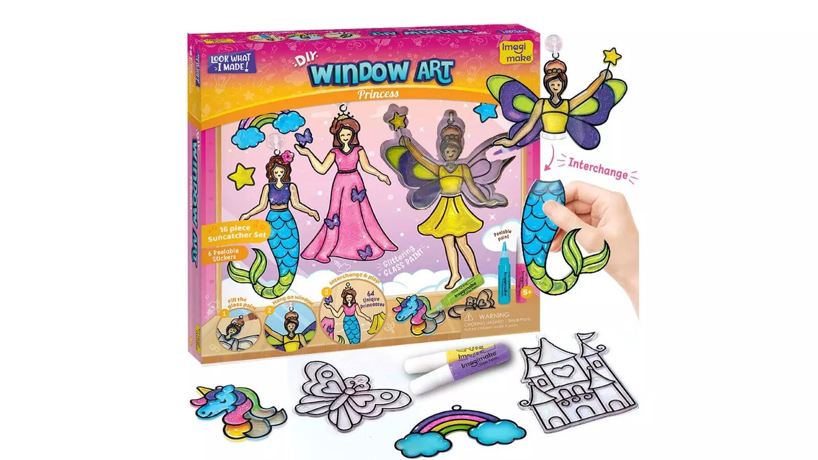 Imagimake Window Art Painting Set