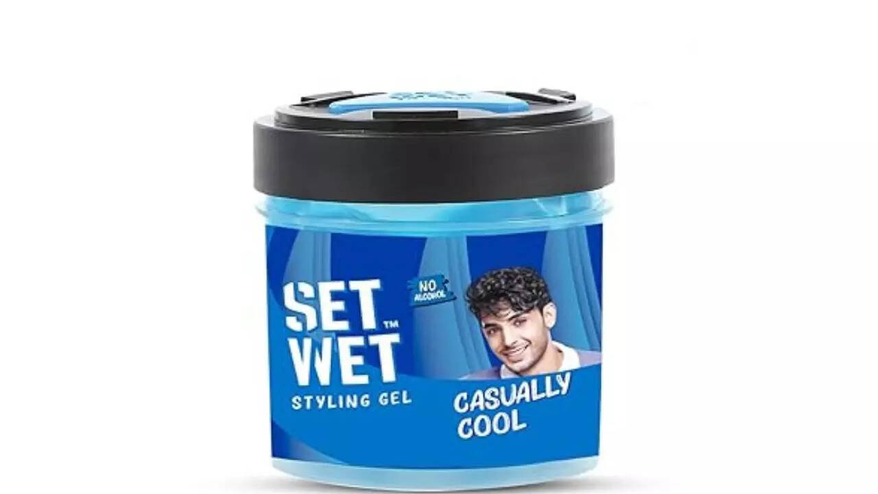 Set Wet Styling Hair Gel for Men