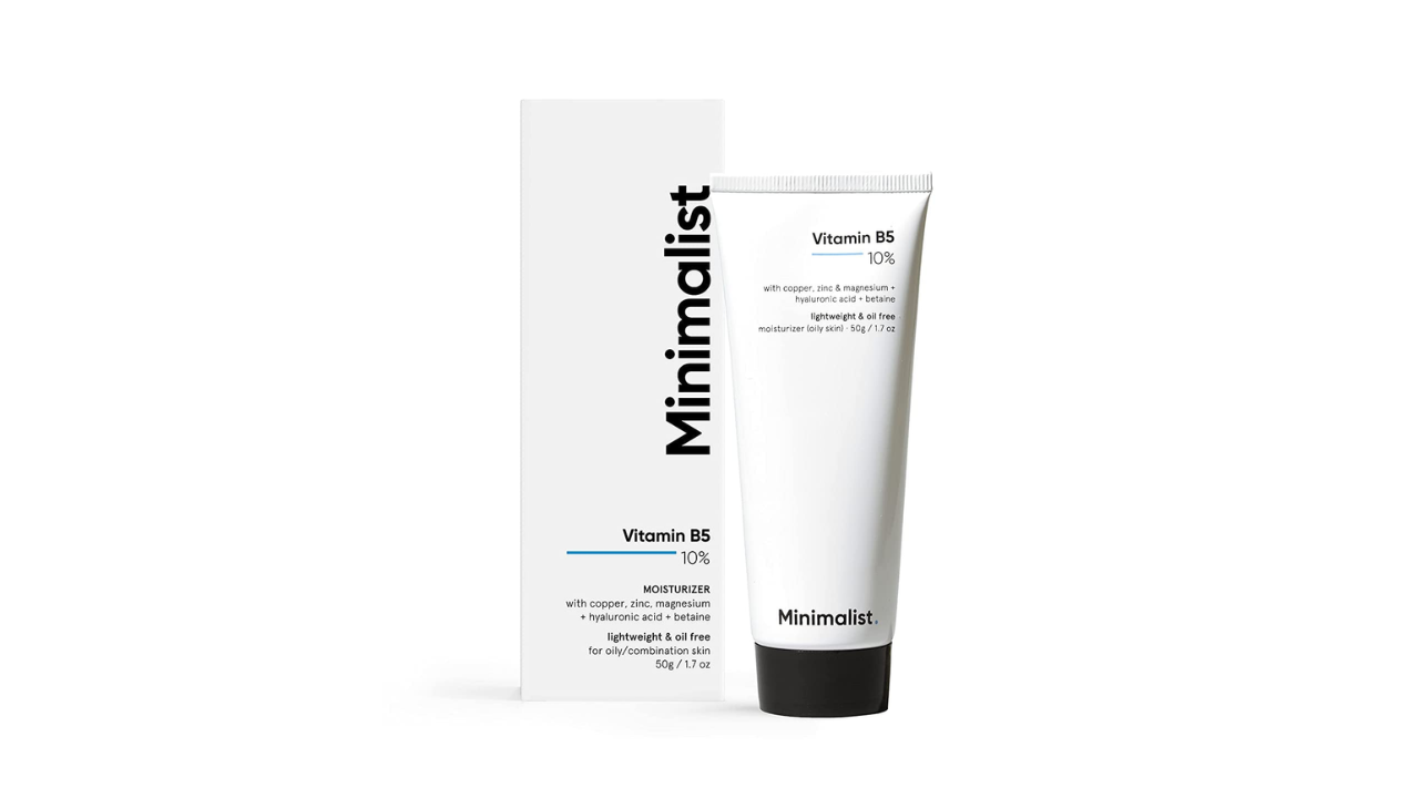 Minimalist 10% Vitamin B5 Gel Face Moisturizer