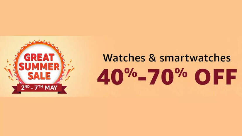 Amazon Great Summer Sale offers Best Smartwatches at Up to 70 Price Drop