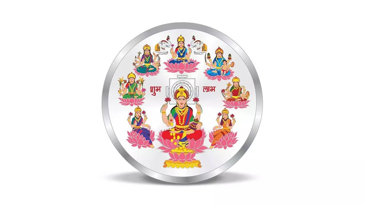 ACPL Precious Moments BIS Hallmarked Ashta Laxmi Silver Coin 999 Pure with Gift Box