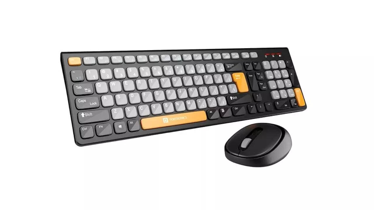 Portronics Key7 Combo Wireless Keyboard & Mouse Set