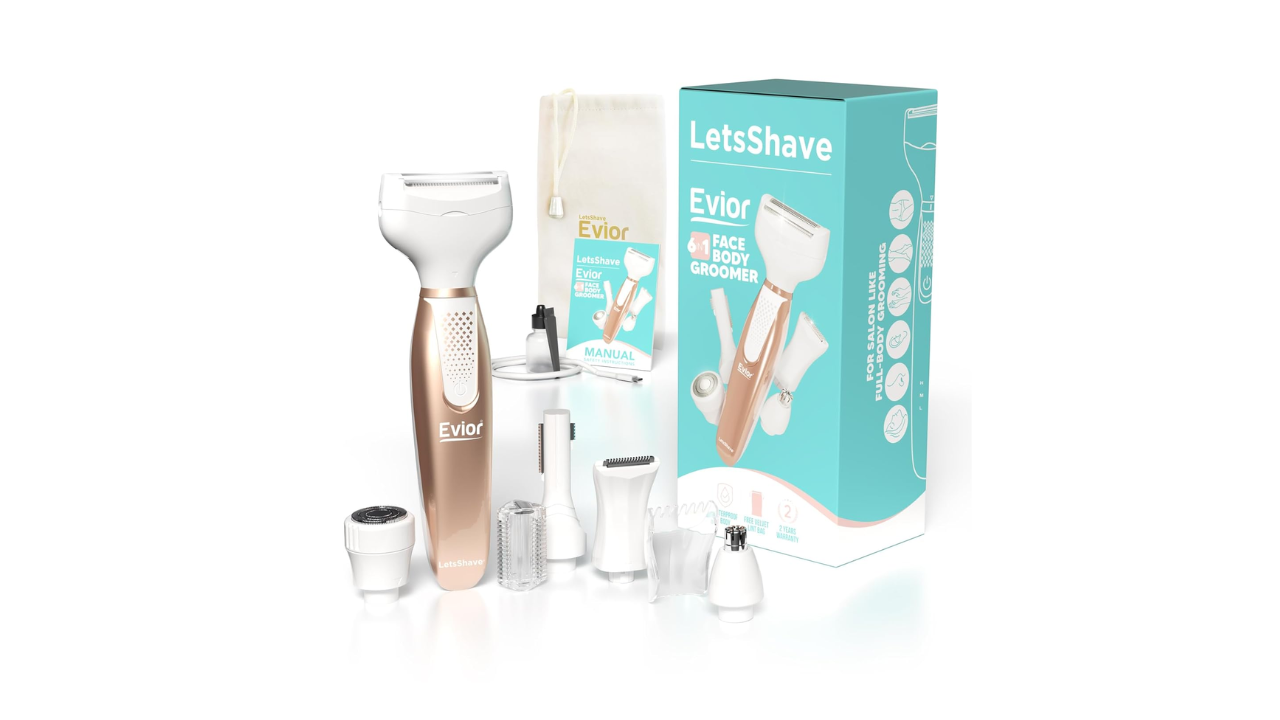 Letsshave Evior 6 In 1 Body Hair Trimmer