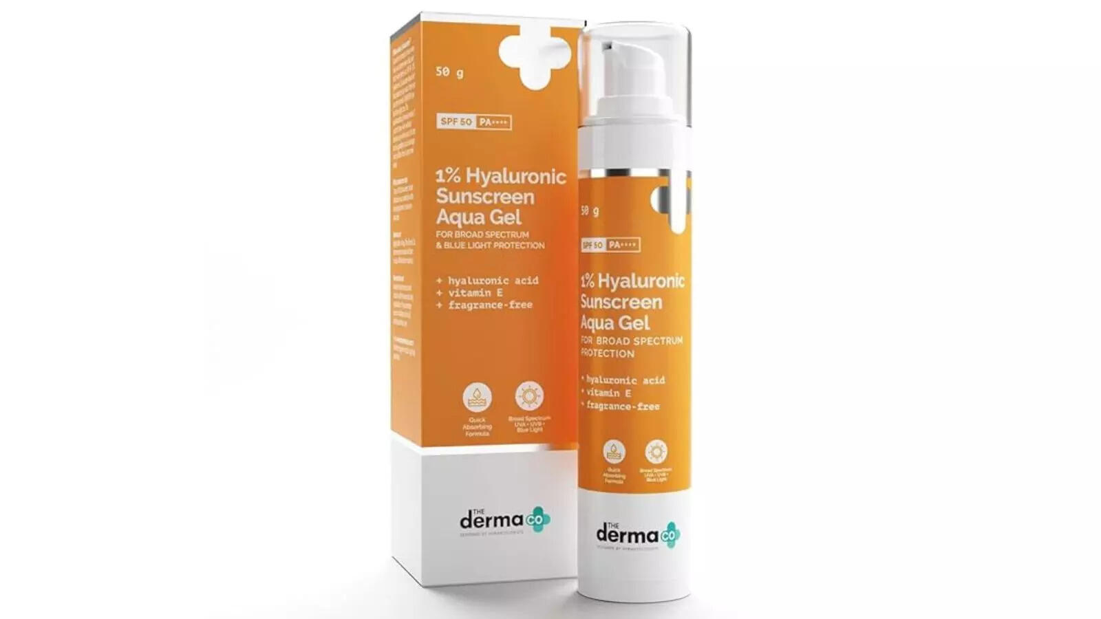 The Derma Co Hyaluronic Sunscreen Aqua Ultra Light Gel