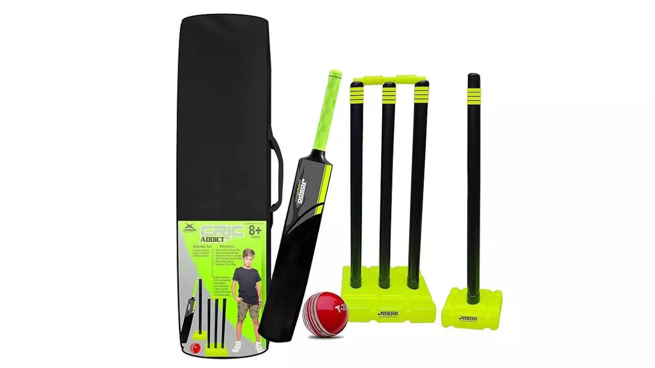 Jaspo CRIC Addict Plastic Cricket Bat Set Combo