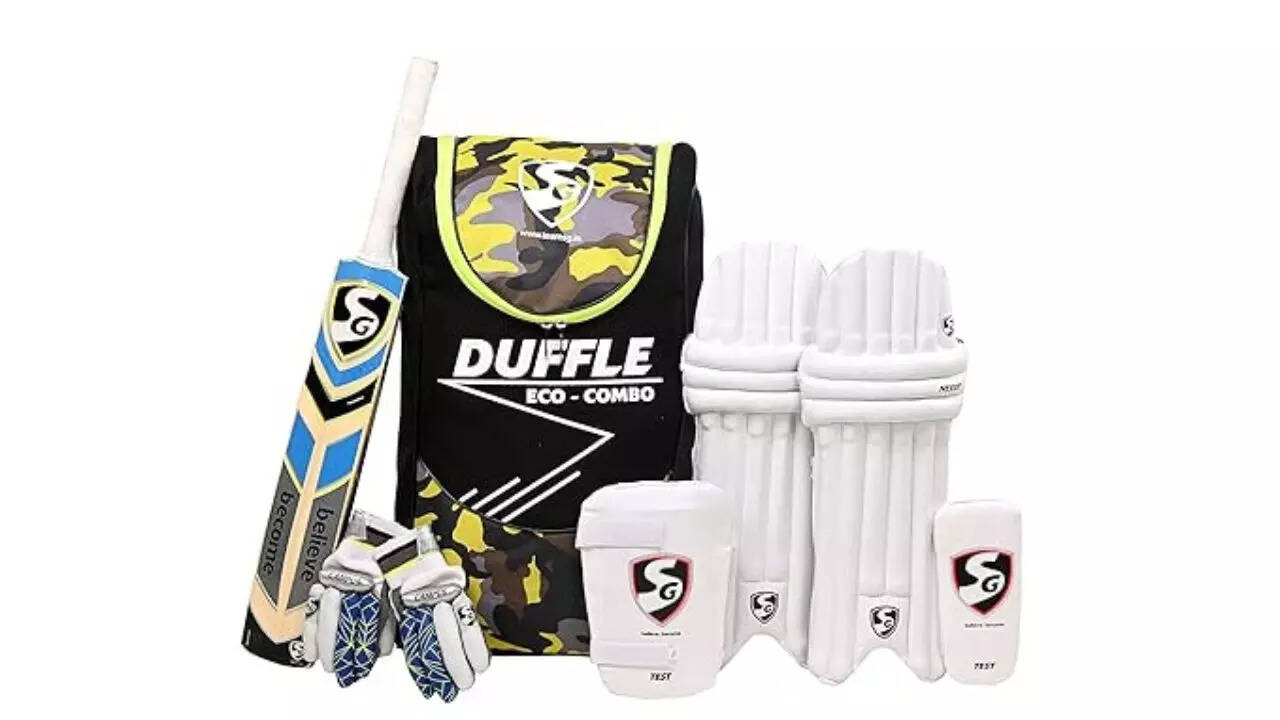 SG Heavy Duty Nylon Kashmir Eco Cricket Kit