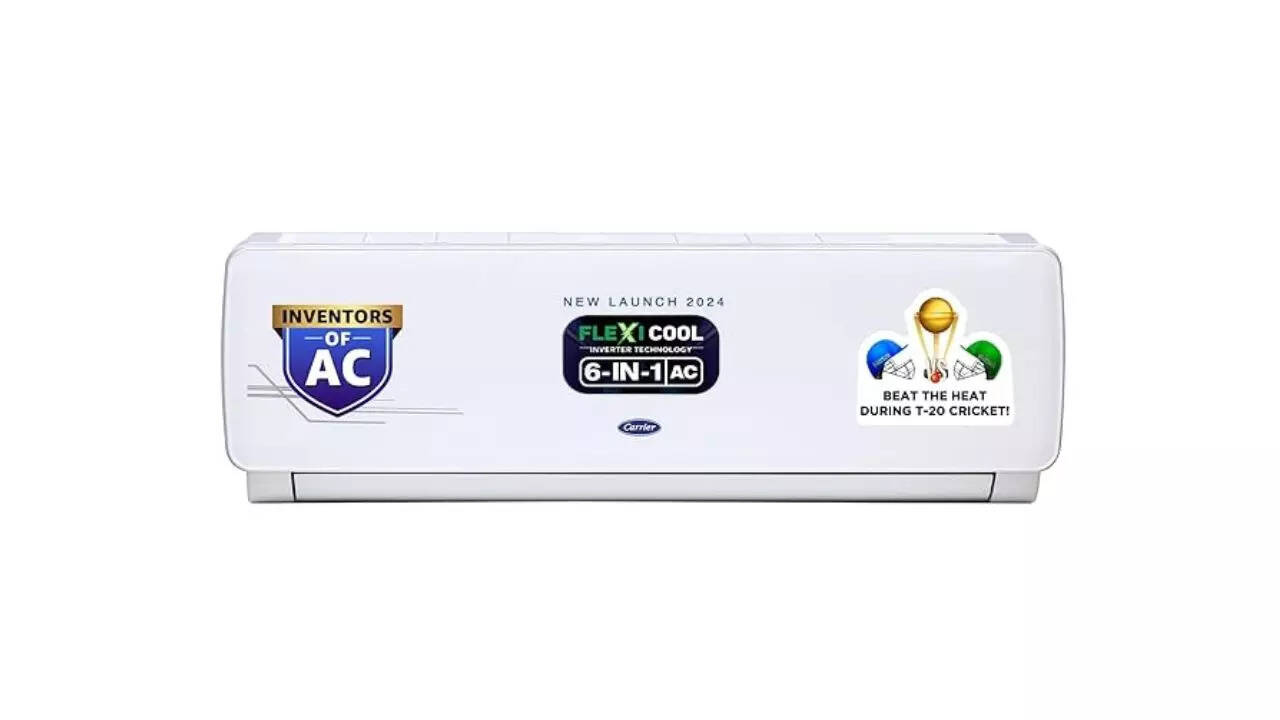 Carrier 1 Ton 3 Star AI Flexicool Inverter Split AC