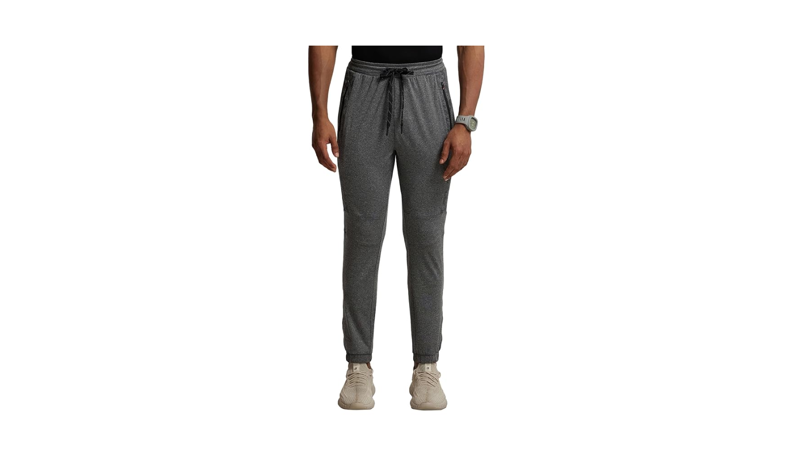 Jockey Mens Microfiber Elastane Stretch Slim Fit Joggers