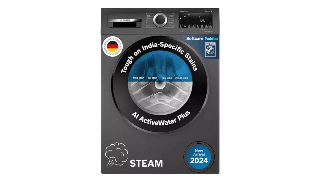 Bosch 9kg 5 Star Anti Stain & AI Active Water Plus Fully Automatic Front Load Washing Machine
