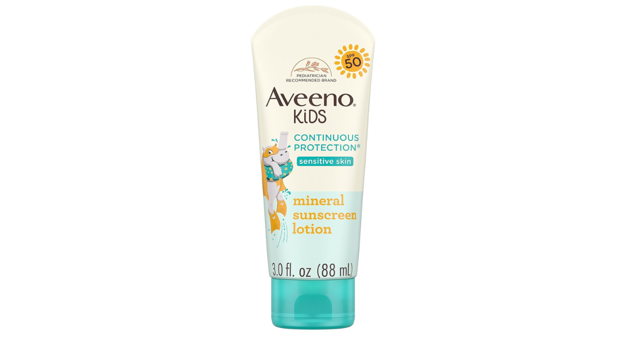 Aveeno Kids Continuous Protection Mineral Sunscreen