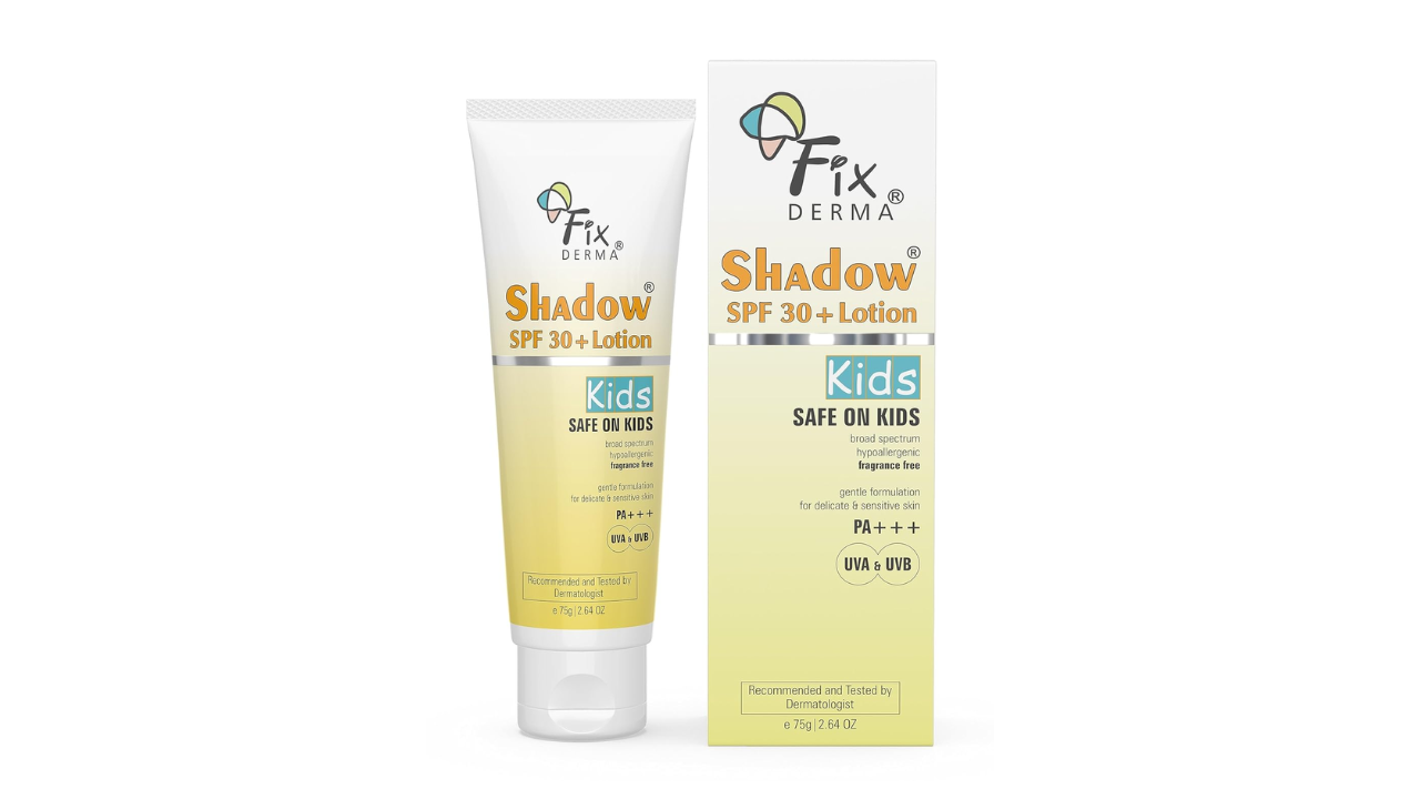 Fixderma Shadow Sunscreen SPF 30+ for Kids PA+++