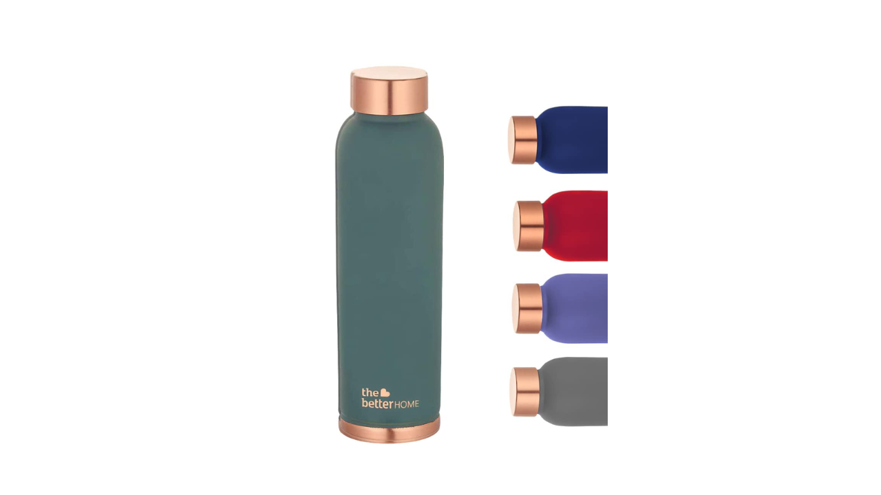 The Better Home Copper Water Bottle 1 Litre