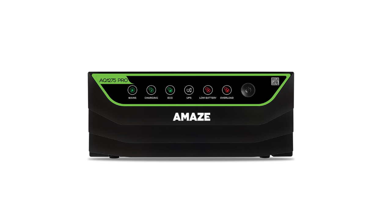 AMAZE AQ 1275/12V Pro 1100VA Square Wave Inverter