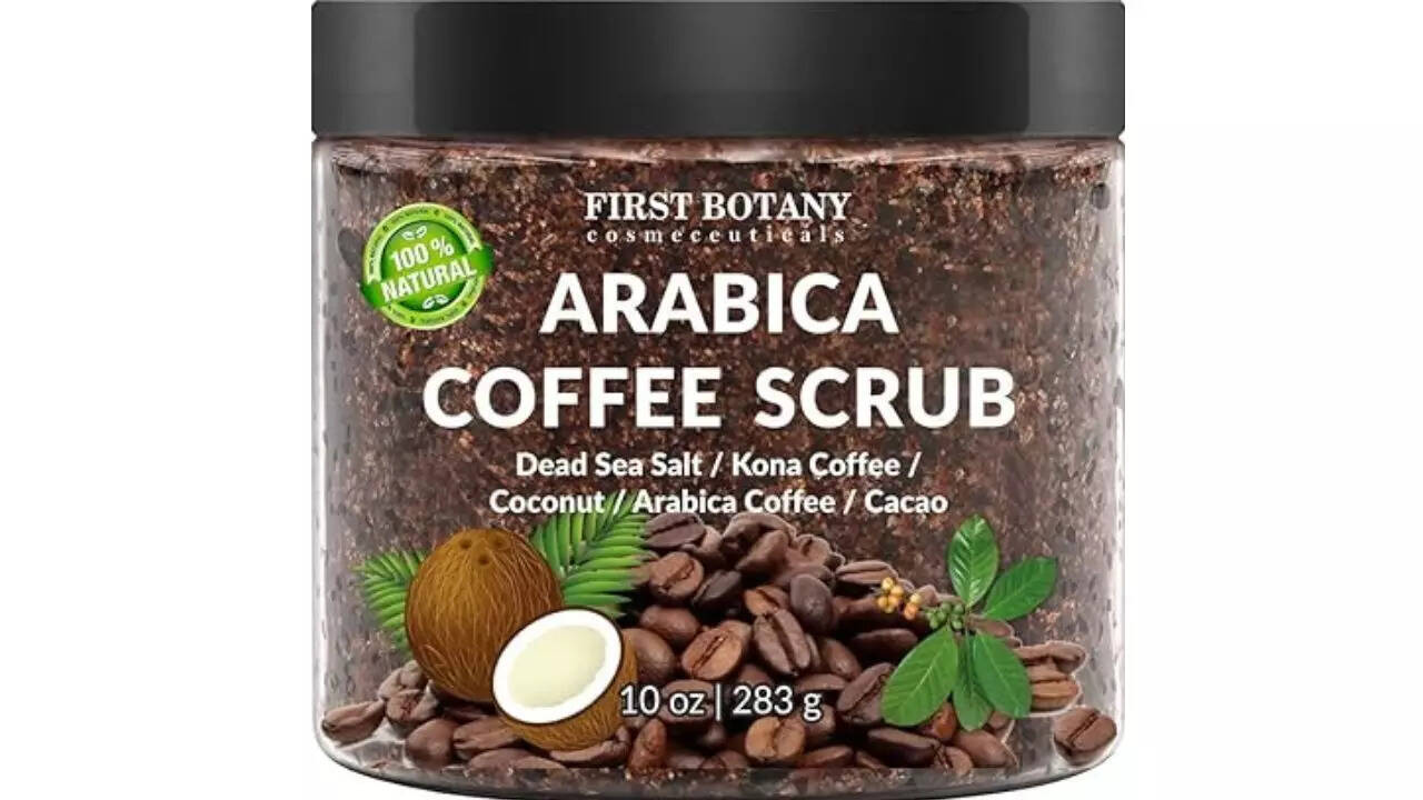 100% Natural Arabica Coffee Scrub