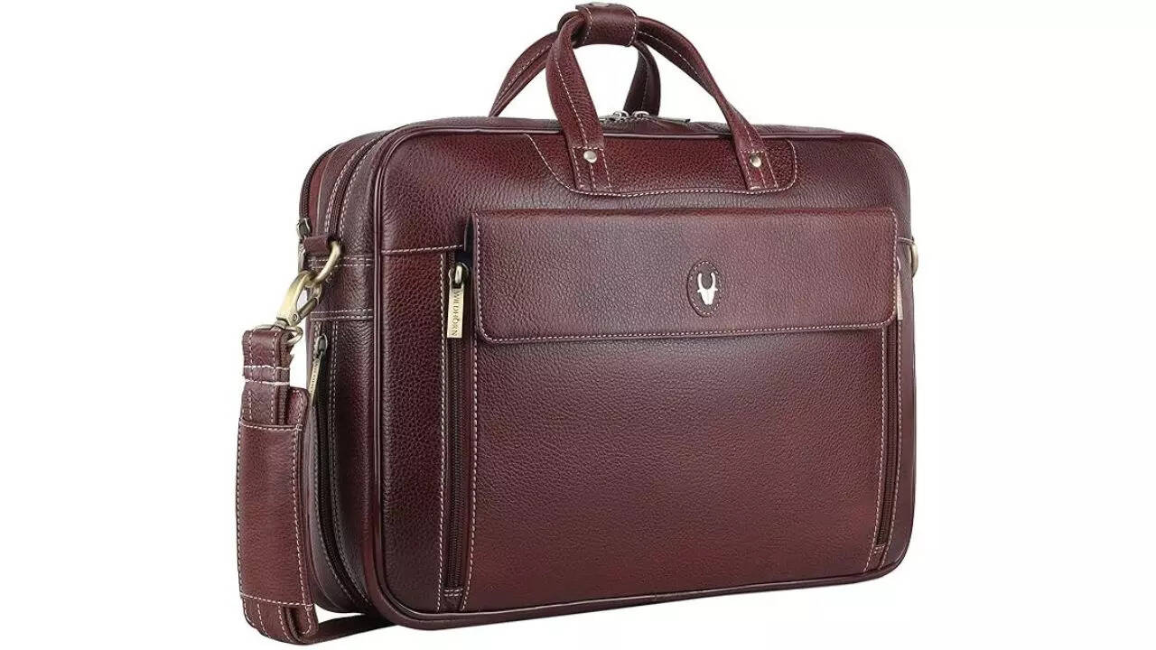 WildHorn Leather 15-inch Laptop Messenger Bag 