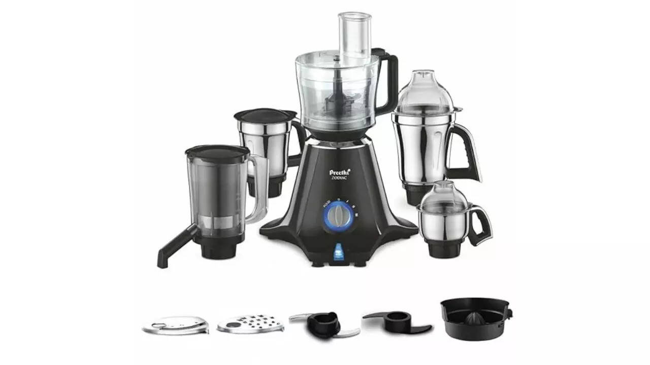 Preeti Zodiac 3 In 1 insta fresh juicer Jar & Master chef food processor Jar