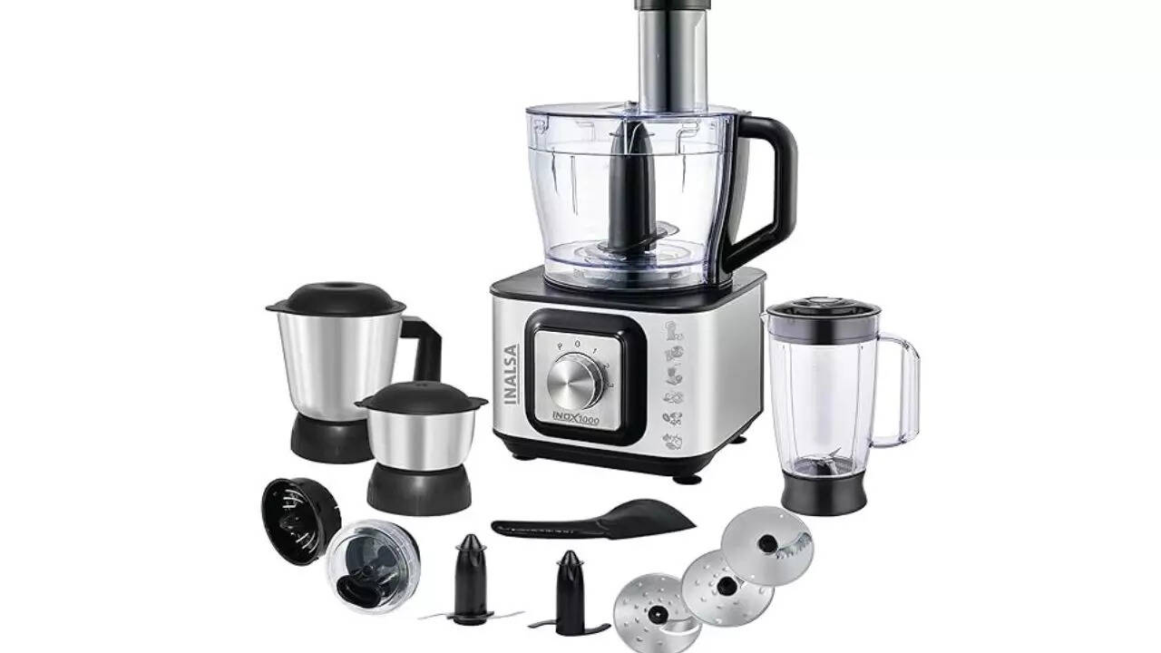INALSA INOX 1000 watts Food Processor