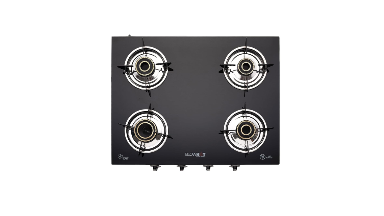 BLOWHOT Ruby 4 Burners Gas Stove