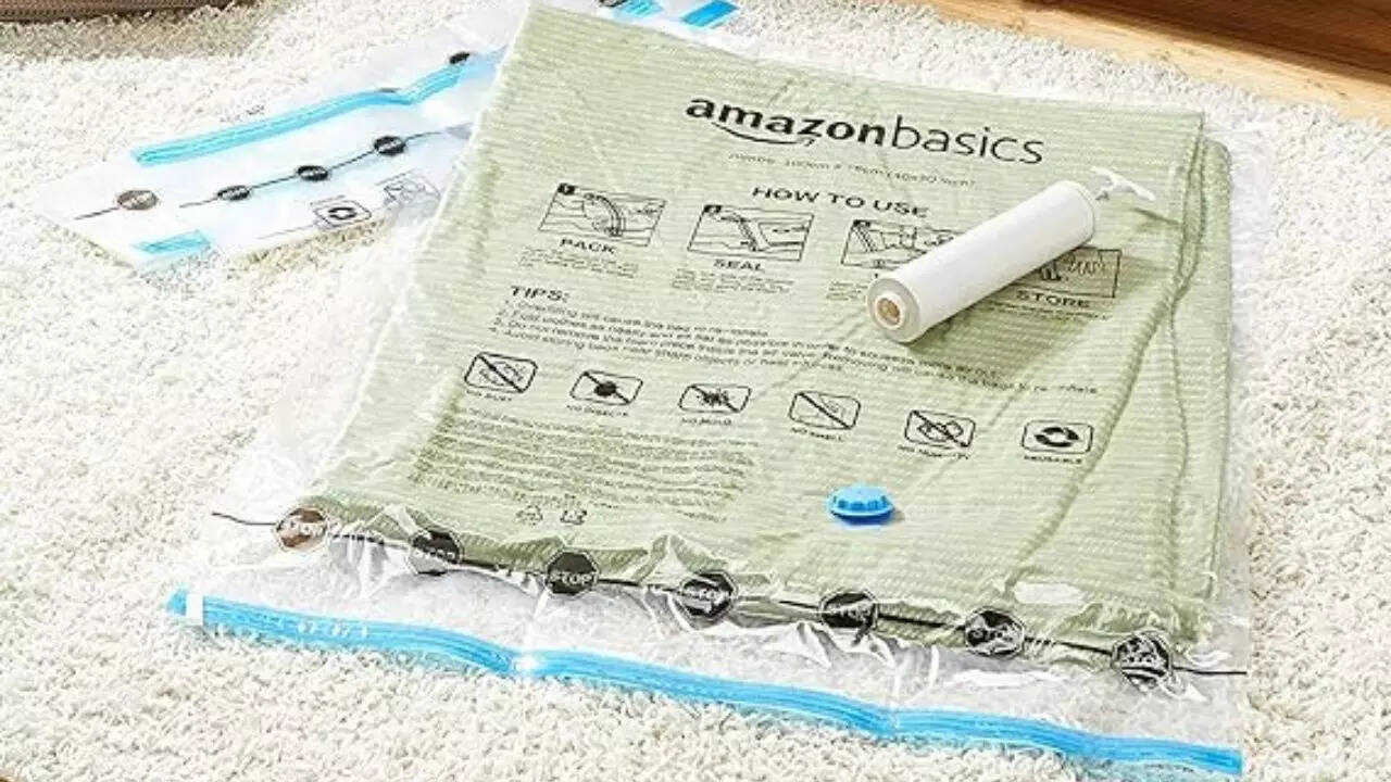 Amazonbasics Vacuum Compression Storage Bags