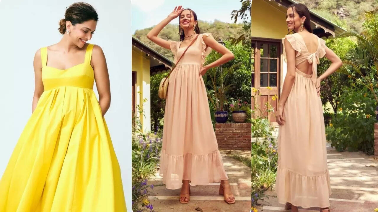 Deepika Padukone Radiates in Maternity Maxi Dress 