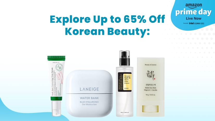 Korean Beauty Products Amazon Prime Day Sale Up to 65 Off or More