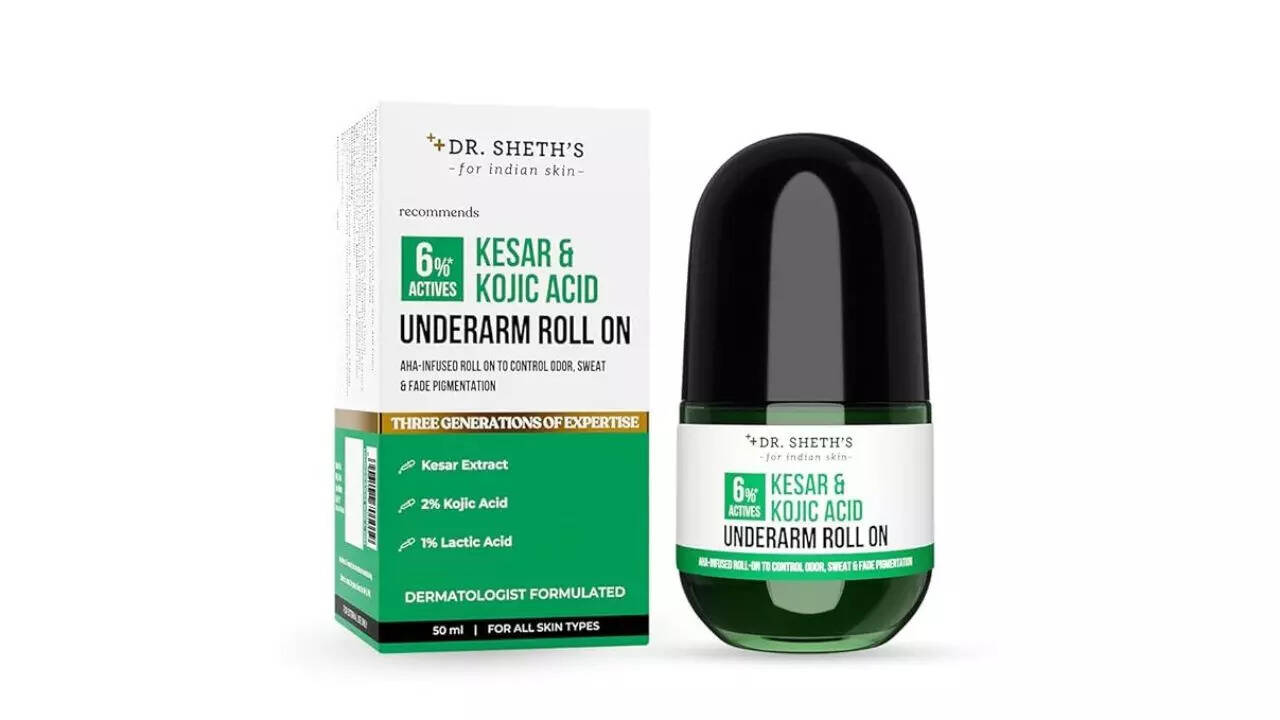 Dr Sheths KESAR  KOJIC ACID UNDERARM ROLL-ON 