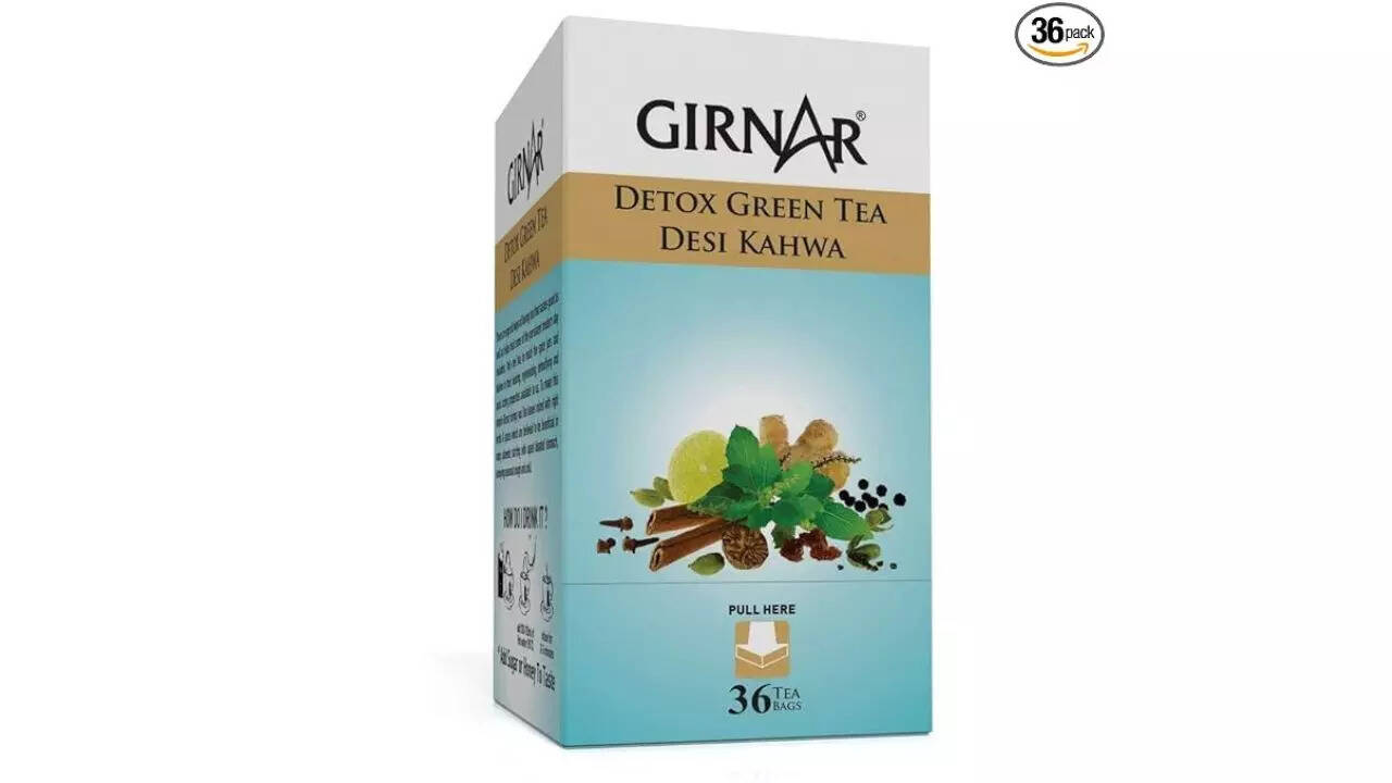 Girnar Detox Desi Kahwa Green Tea Bags