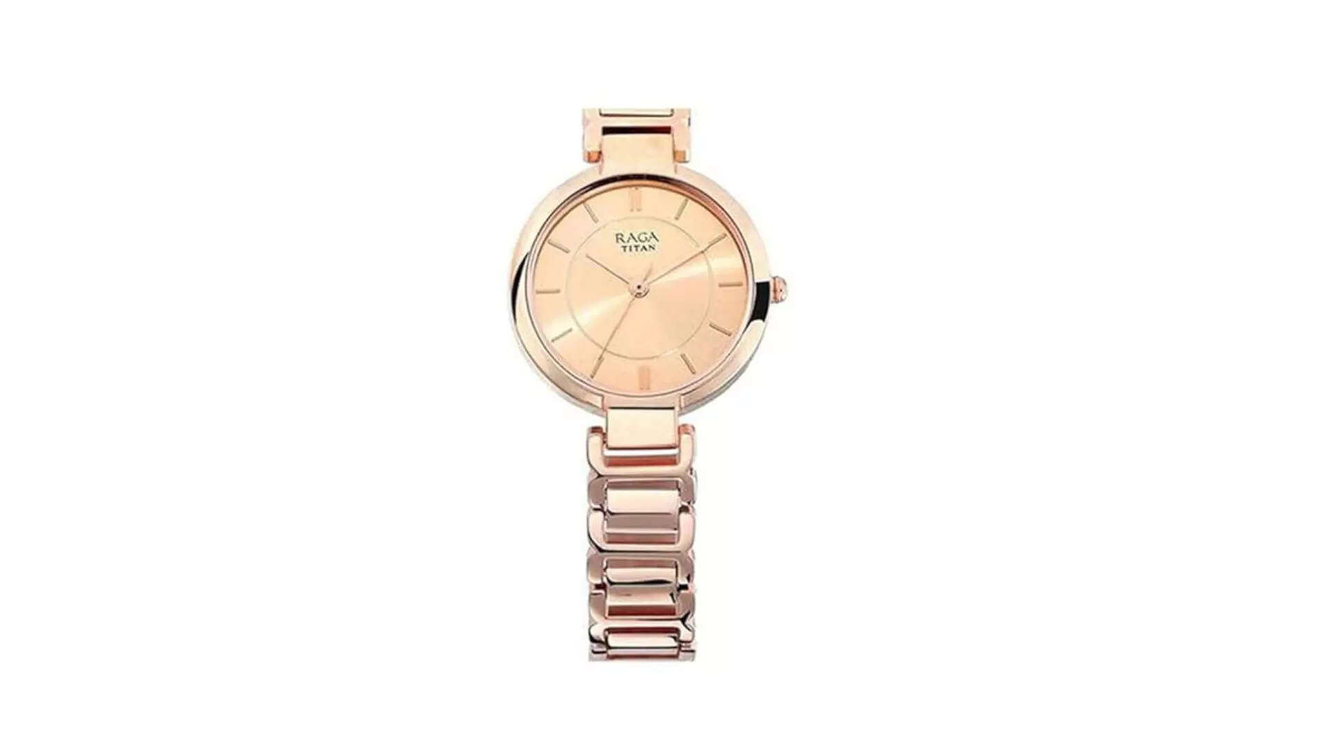 Titan Raga Women's Sundial Gold Elegance: The Timeless Statement Watch