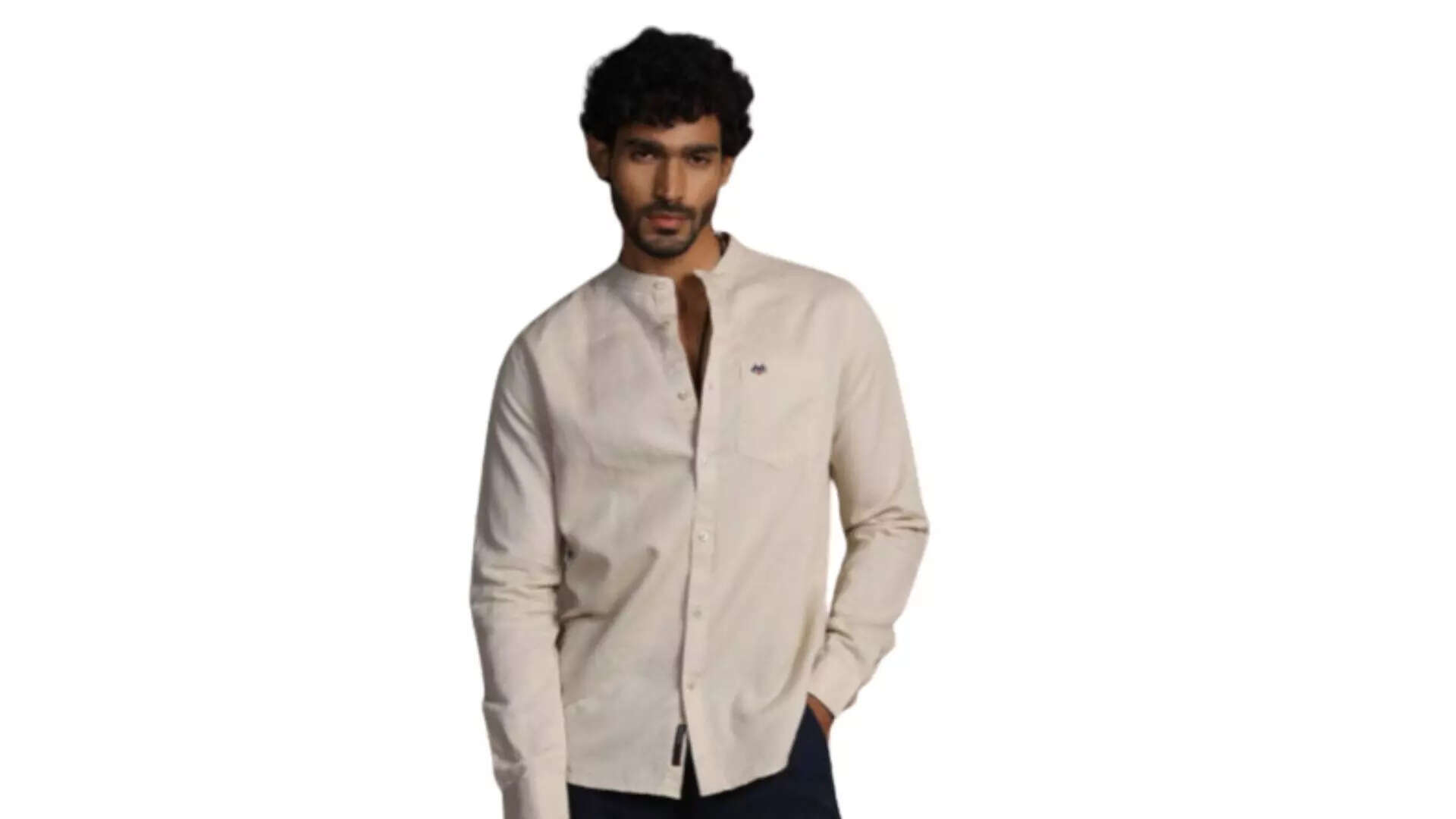 Premium Cotton Linen Slim Fit Shirt Understated Dapper 