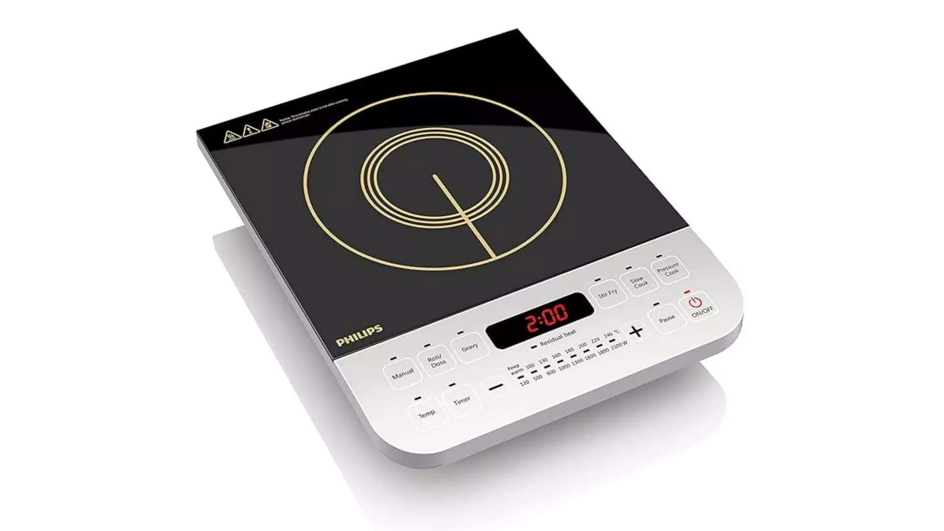 Philips Viva Collection Induction Cooktop Cook Smartly and Stylishly 