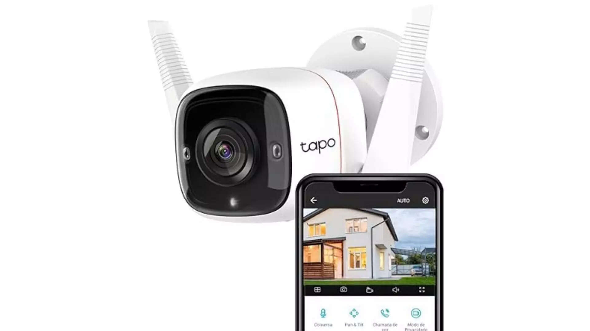 TP-LINK Tapo 4Mp 2K Qhd2560X1440 Outdoor CCTV Security Camera Secure Every Angle 