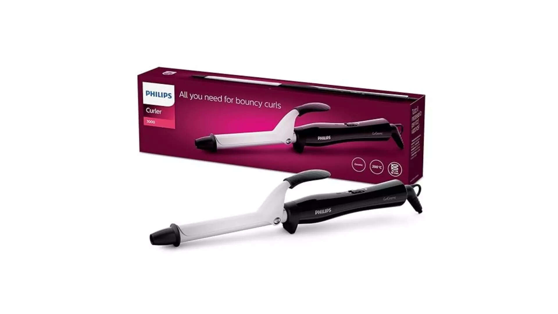 Philips Hair Curler Perfect Curls Effortlessly Stunning 