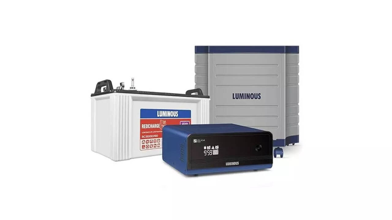 Luminous Inverter & Battery Combo with Trolley