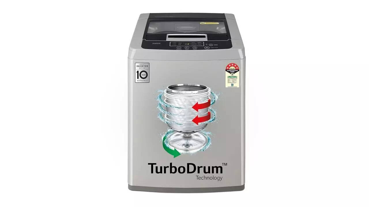 LG 8 Kg 5 Star Inverter TurboDrum