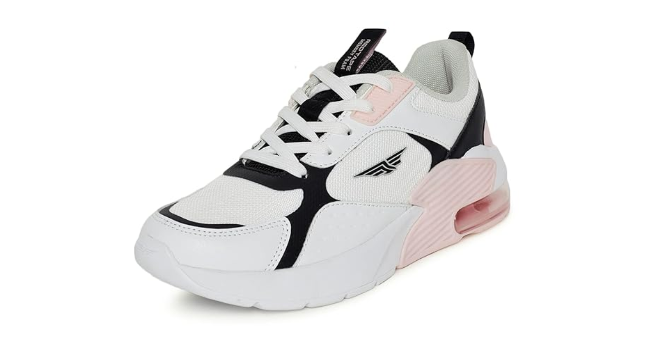 Red Tape Women White/Black Athleisure Shoes