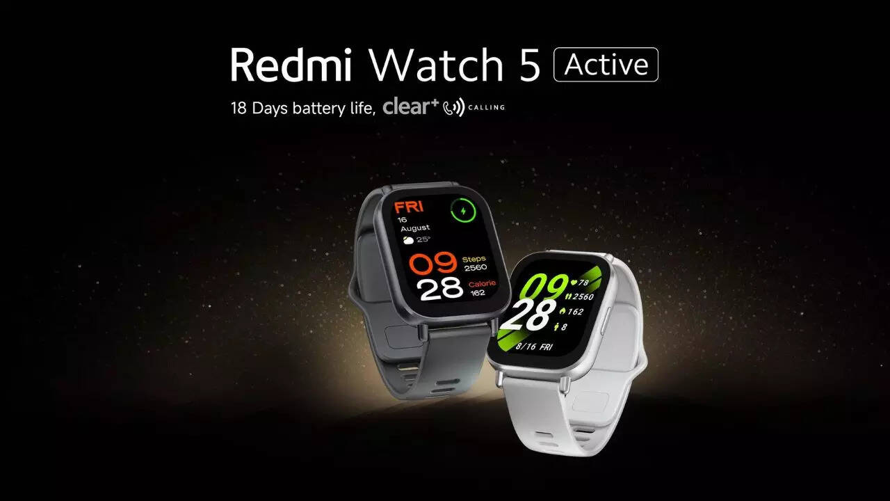 Redmi Watch 5 Active Launched in India with Bluetooth Calling and Up To 18 Days of Battery Life