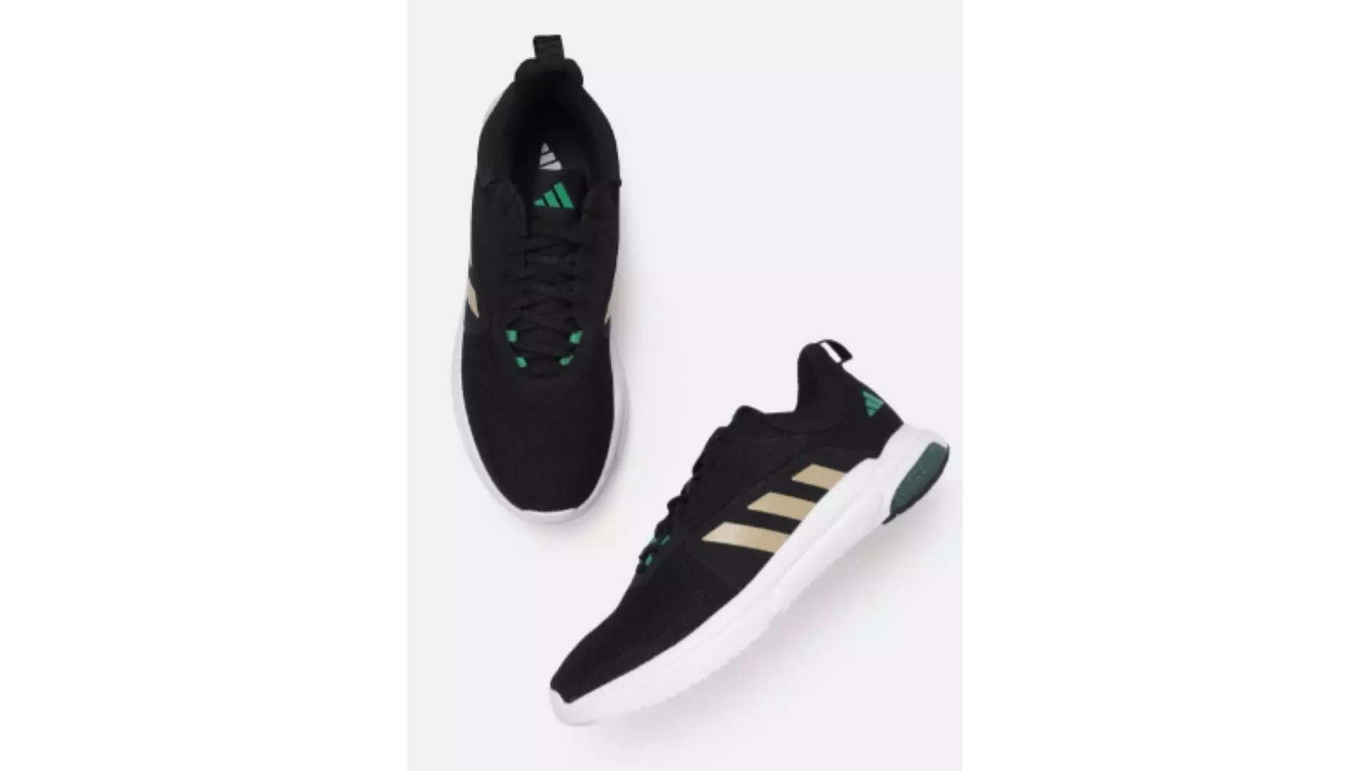 ADIDAS Men Woven Design Zarorx Speed Running Shoes with Striped Detail