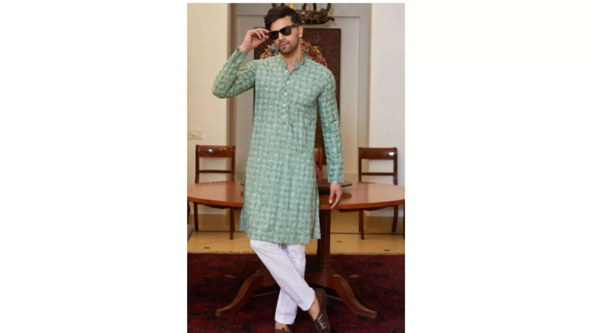 See Designs Floral Printed Regular Pure Cotton Kurta with Pyjamas
