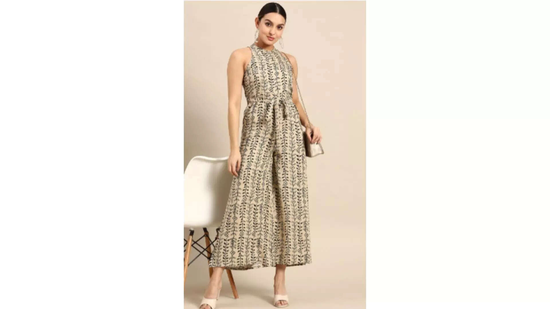 Anouk Printed Basic Jumpsuit