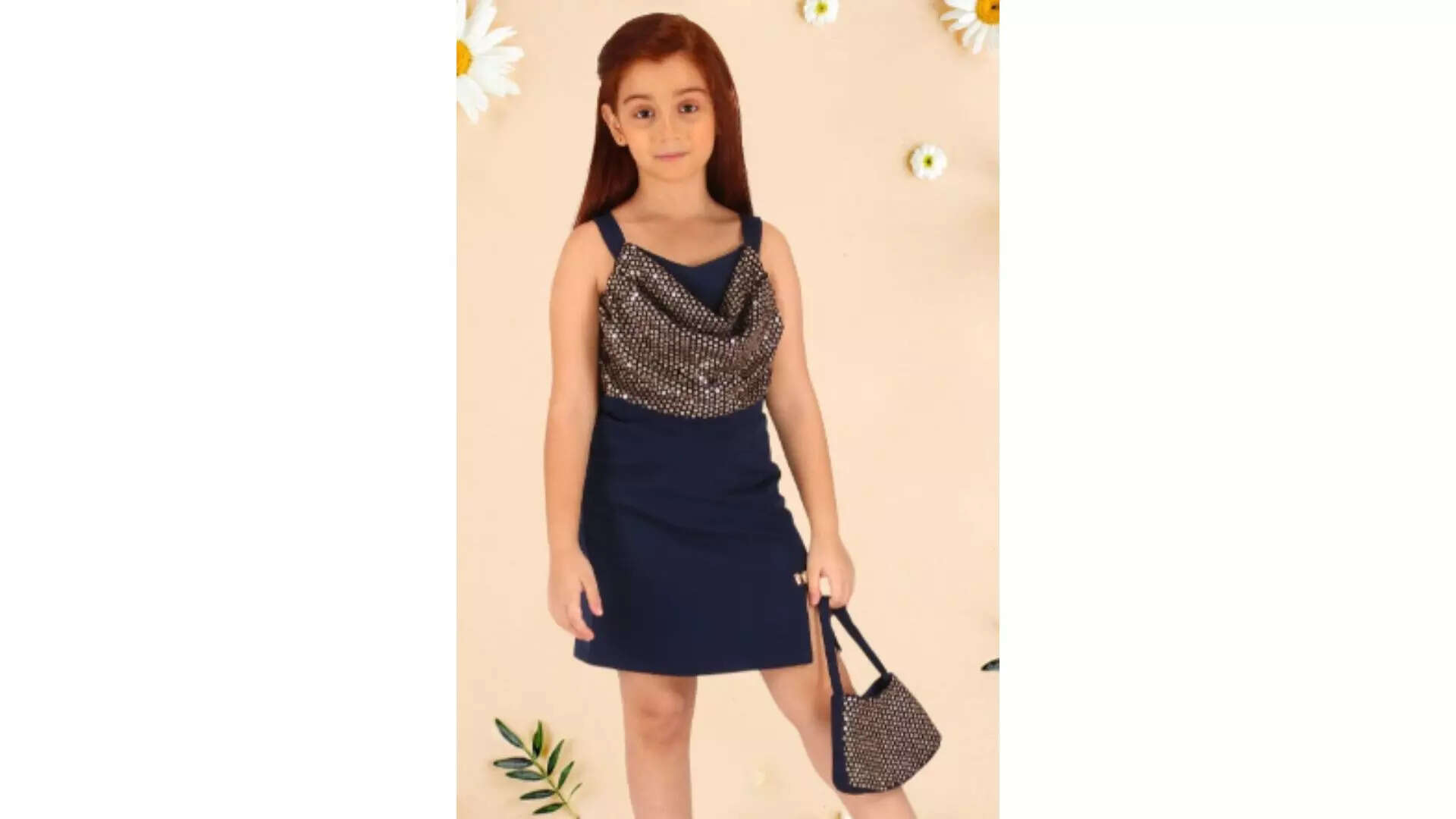 CUTECUMBER Sequined Shoulder Straps Sheath Dress