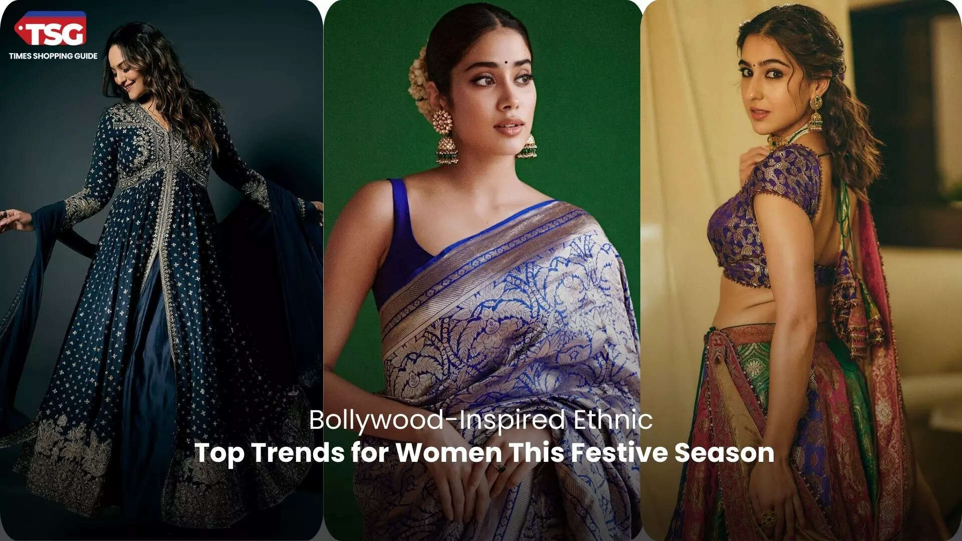 Shine Bright in Bollywood-Inspired Ethnic Wear 