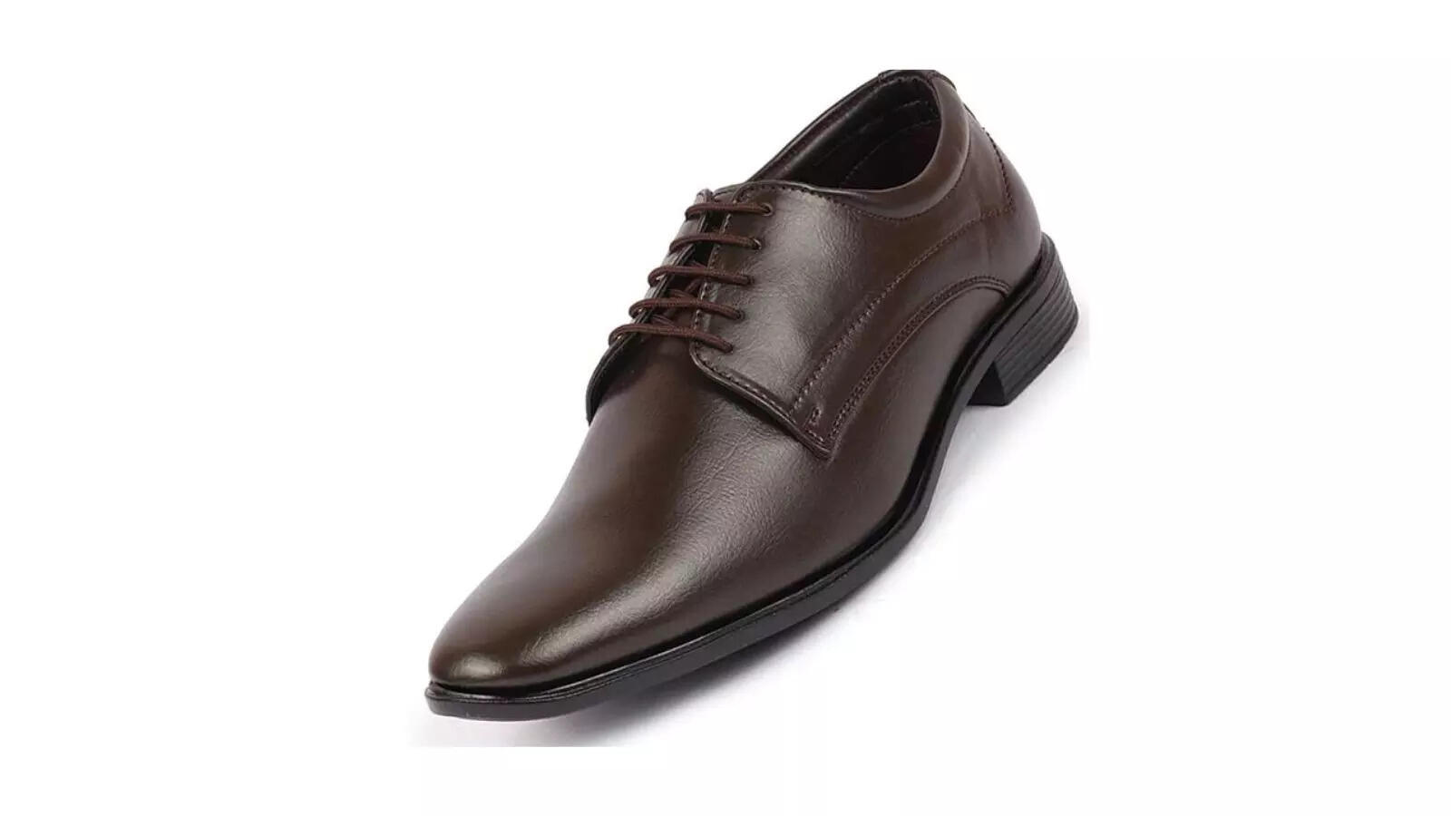 FAUSTO Mens Formal Office Dress Lace Up Derby Shoes