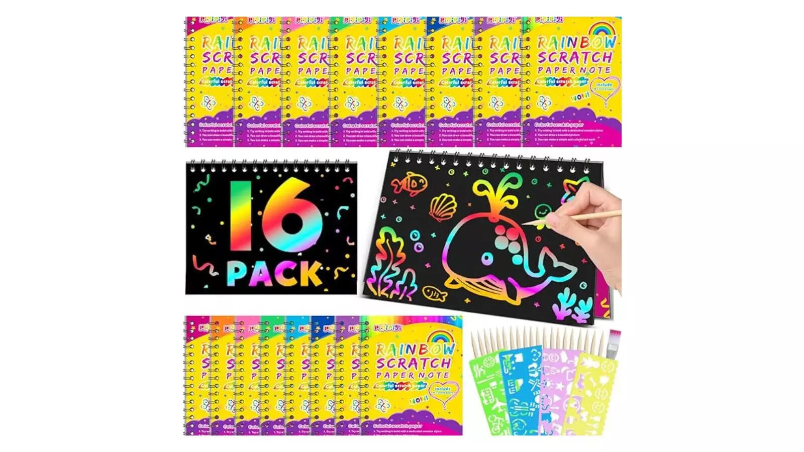 pigipigi Scratch Paper Party Favor