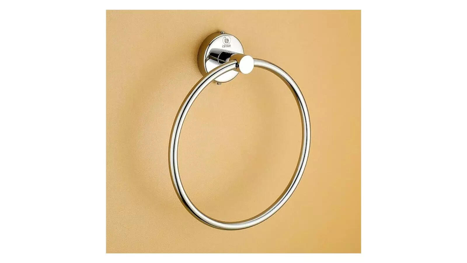 iSTAR Stainless Steel 304 Grade Chrome Finished Round Napkin Ring