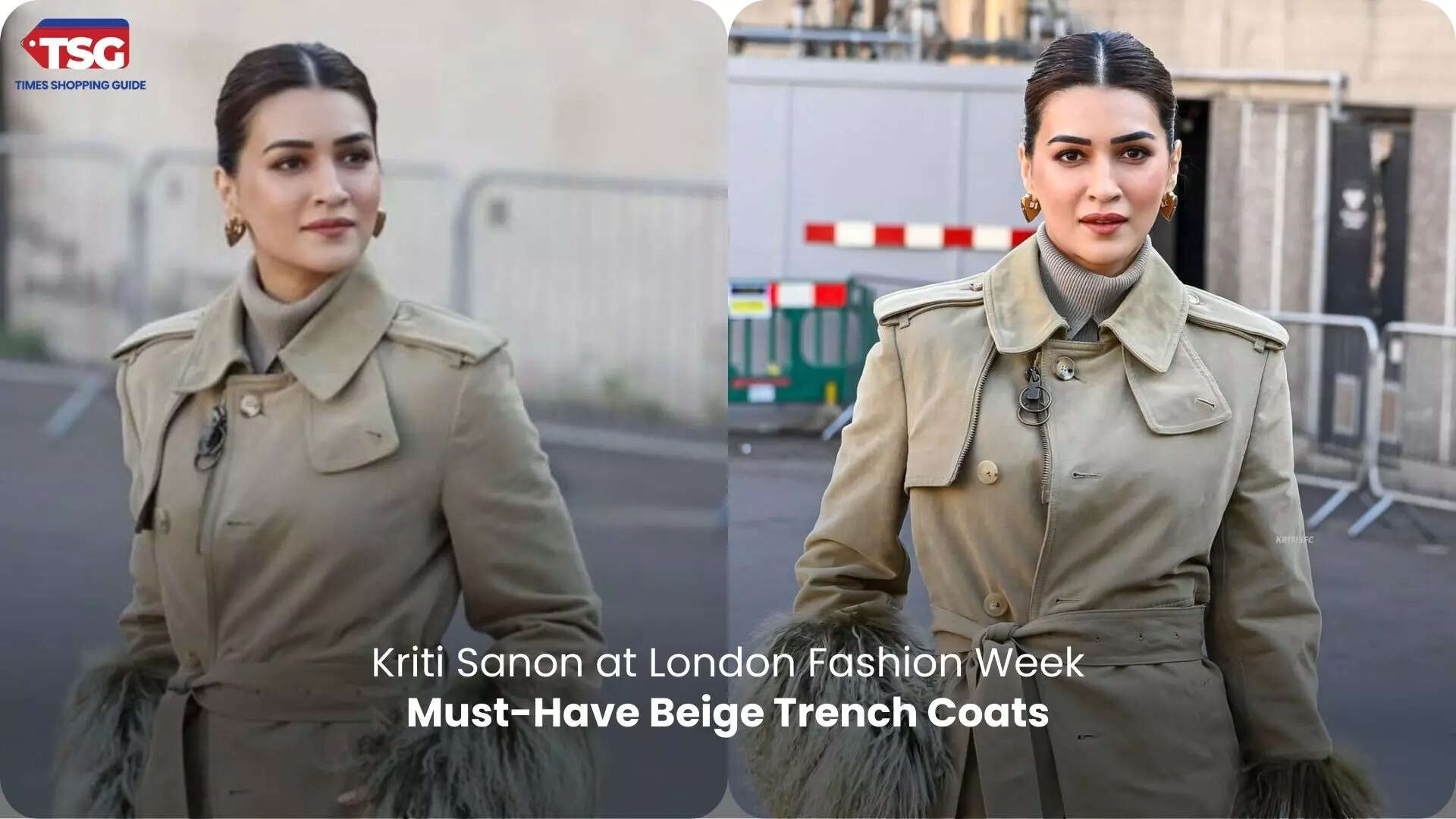 Kriti Sanons Trench Coat Game 