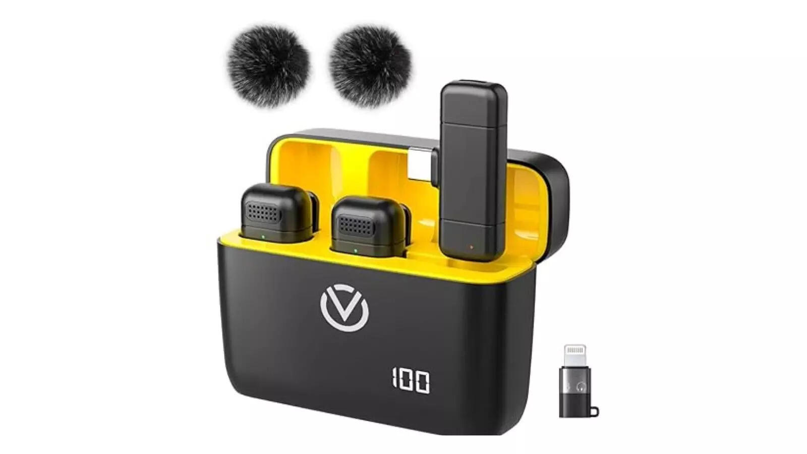 VOOK Dual Channel Wireless-Mic