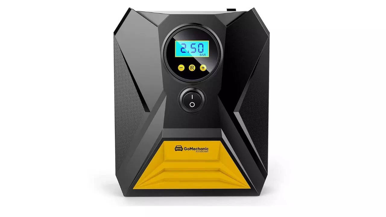 GoMechanic Digital Tyre Inflator for Car