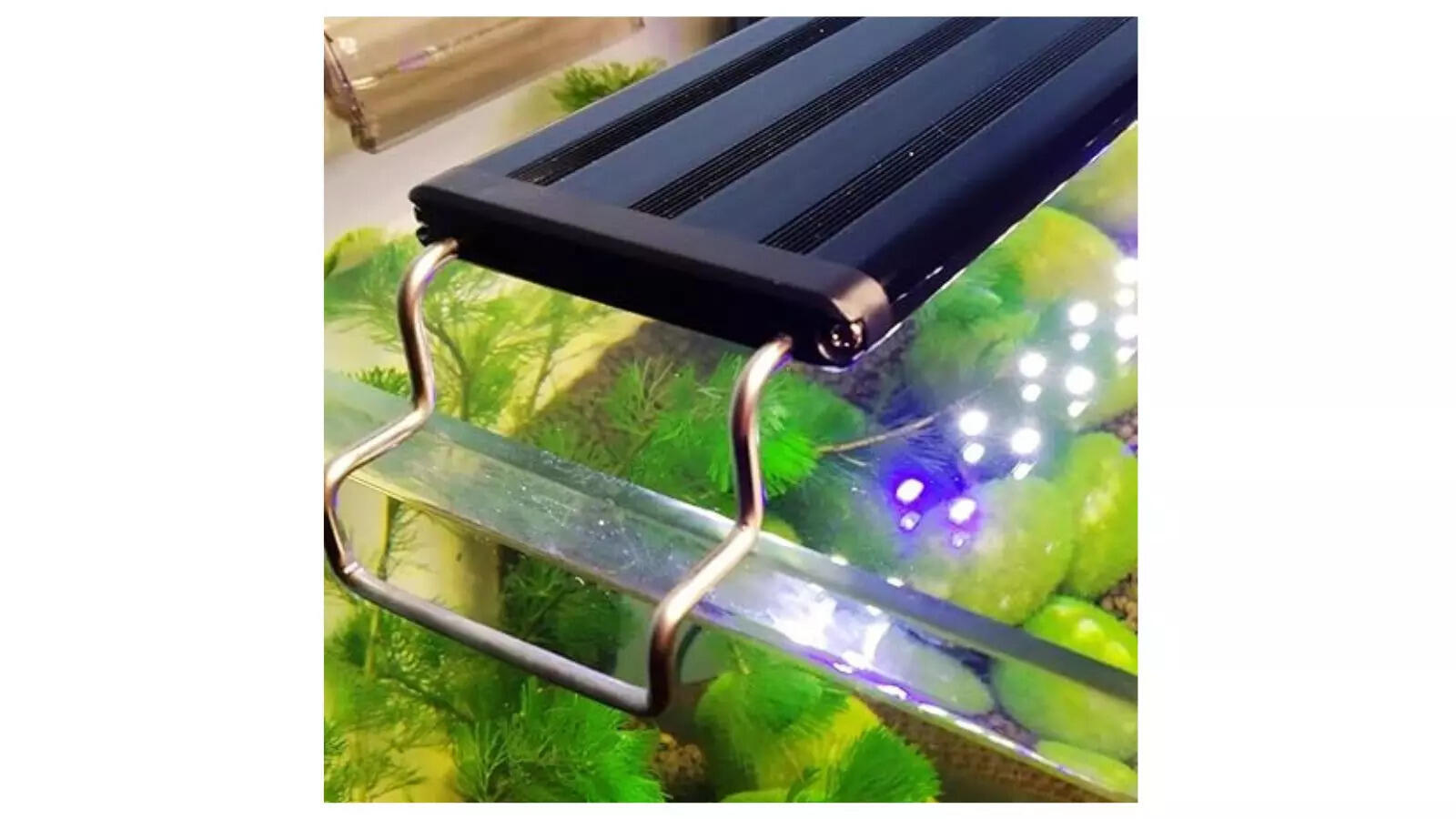 SANSEFERO Ultra Thin Grass Frame Light for Aquarium Plants