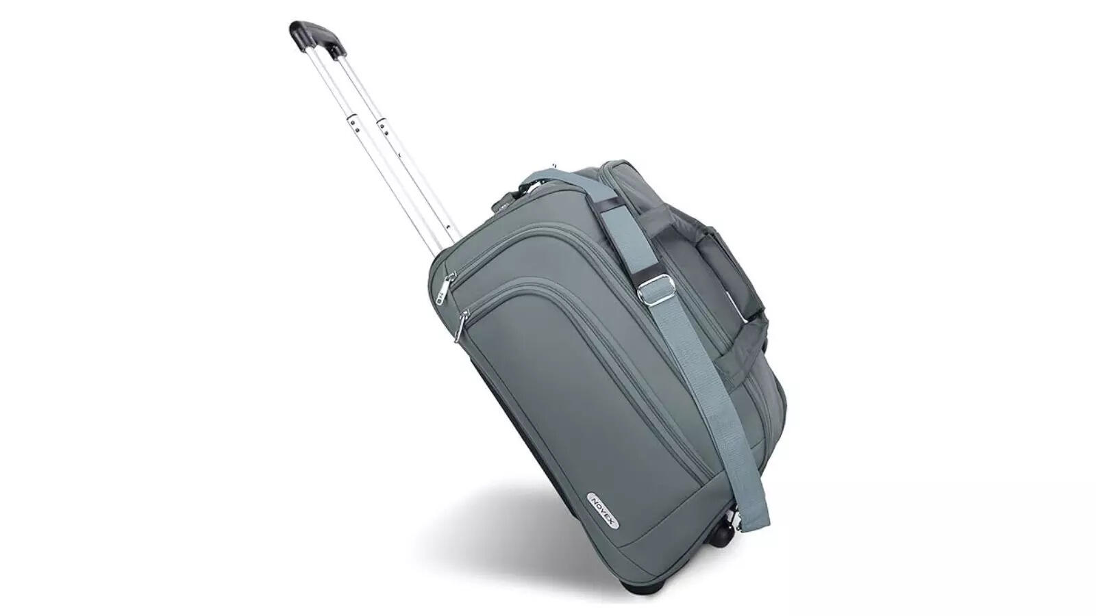 NOVEX Solo Duffle Travel Trolley Bag with 2 Wheels