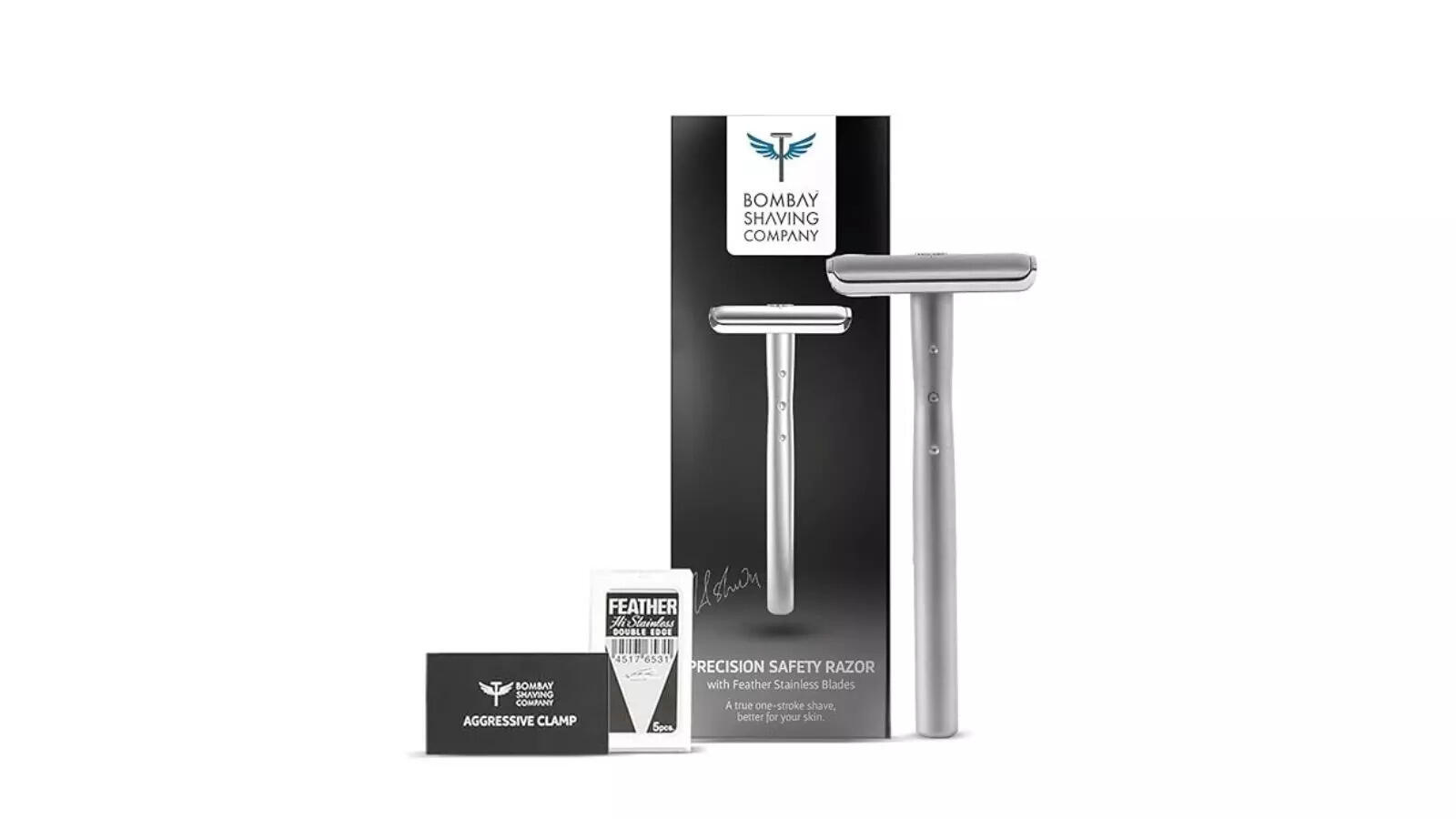 Bombay Shaving Co Silver Precision Safety Razor For Men